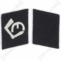 WW2 German Insignia - Waffen-SS Insignia - EM Collar Tabs - Epic Militaria