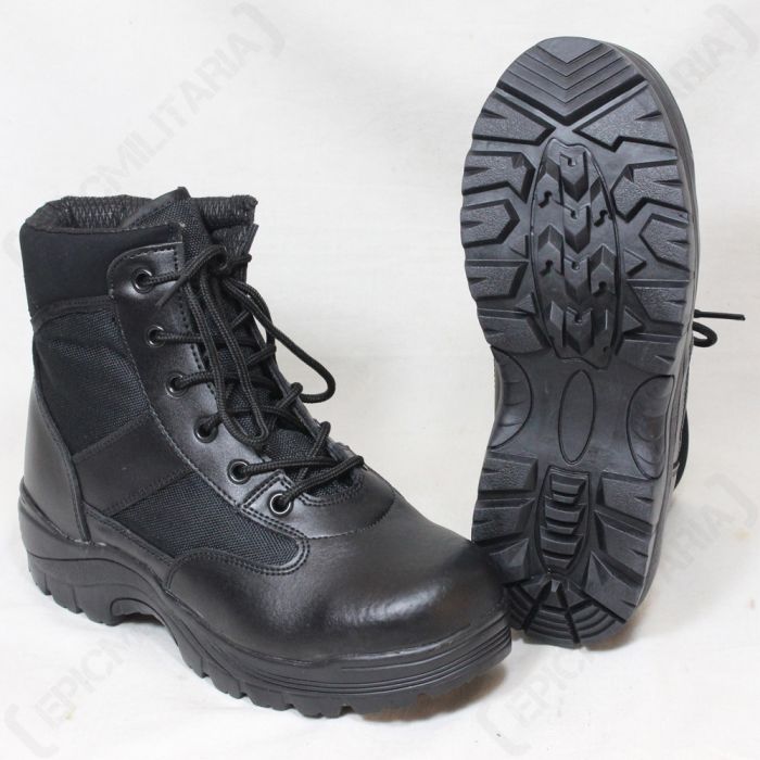 half black boots