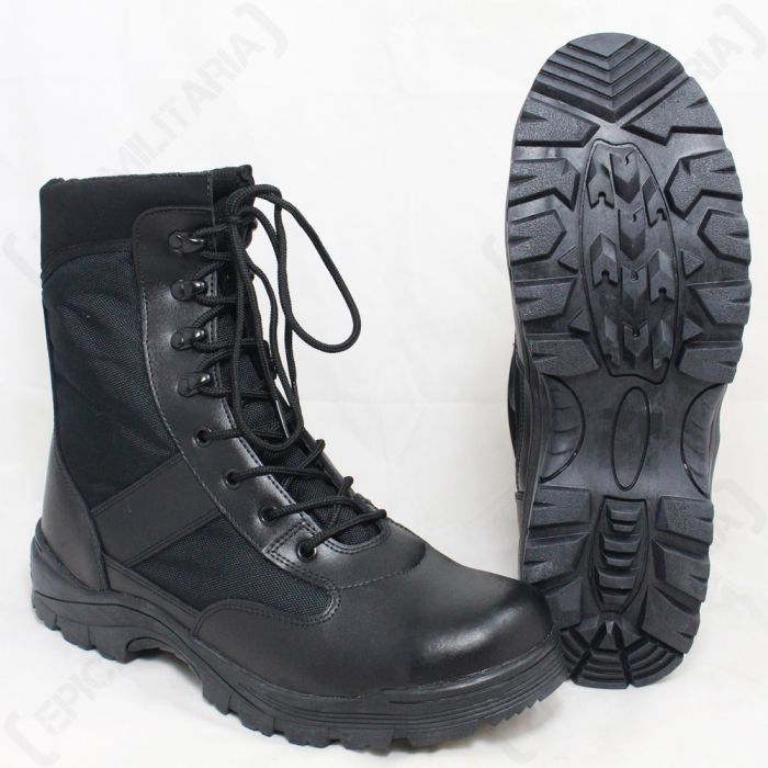 black security boots