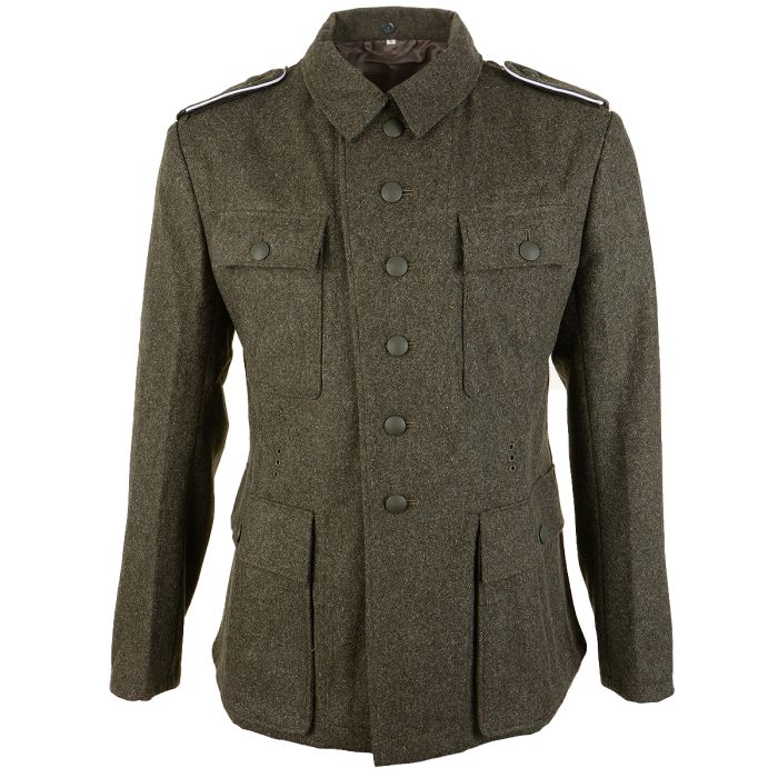 Buy WW2 German M43 Field Grey Wool Tunic - Premium - Epic Militaria