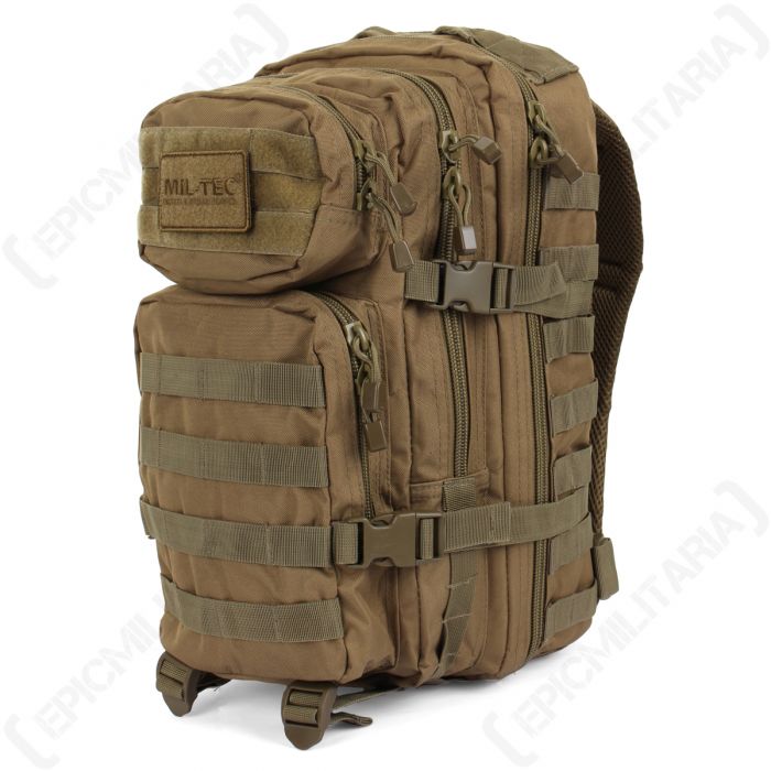 US Assault Pack Tactical MOLLE Rucksack Army Combat Patrol Backpack 20L  Black