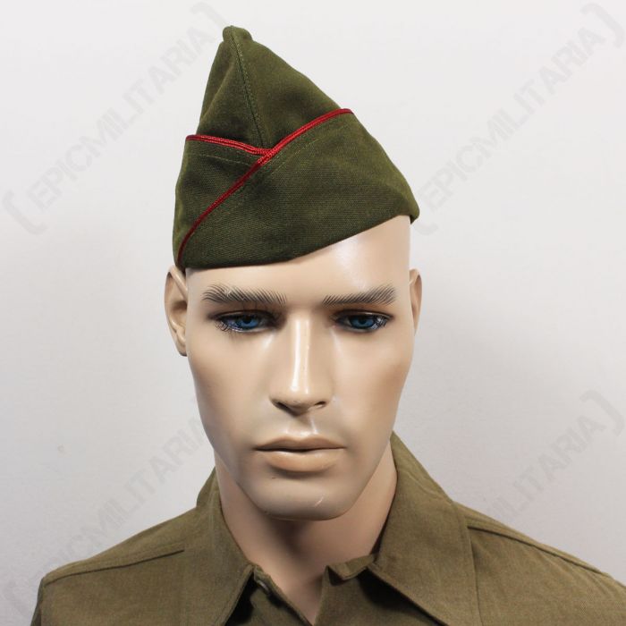 red garrison cap