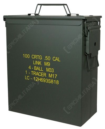 50 CAL. AMMO CAN OR AMMO BOX