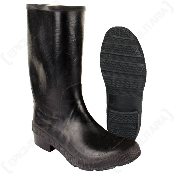 wellington boots black
