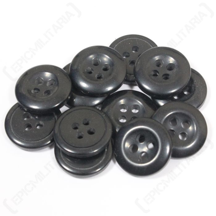 small black buttons