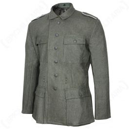 WW2 German M43 Field Grey Wool Tunic - Heer Army, Nazi. - Epic Militaria