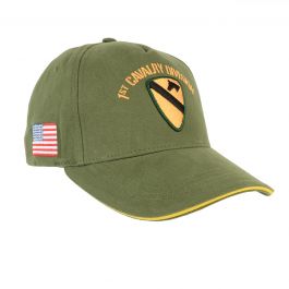 US 1st Cavalry Division Baseball Cap - Green - Epic Militaria