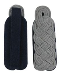 German Senior Officer Shoulder Boards - Navy Blue Piped - Epic Militaria