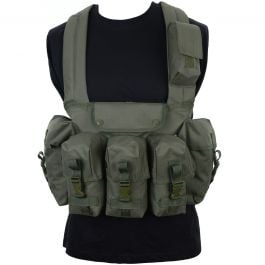 Olive Green 6 Pocket Chest Rig - Epic Militaria