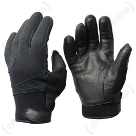 Neoprene Gloves with leather palms - Epic Militaria