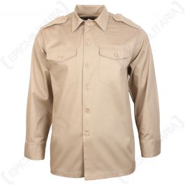 US Army Khaki Long Sleeve Shirt - Epic Militaria