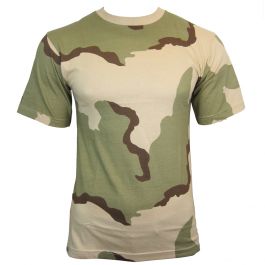 US Tri-colour Desert Camo T-Shirt - Epic Militaria
