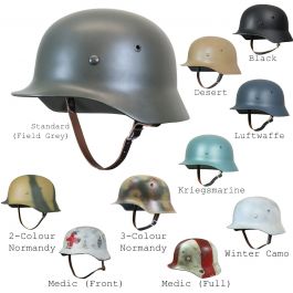 German M35 Helmet - Customised - Epic Militaria